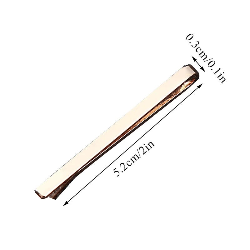 New Fashion Men'S Tie Clips Metal Necktie Daily Business Wedding Ceremony Tie Clip Pin Men Fashion Party Jewelry Accessories Gif thumbnail 2