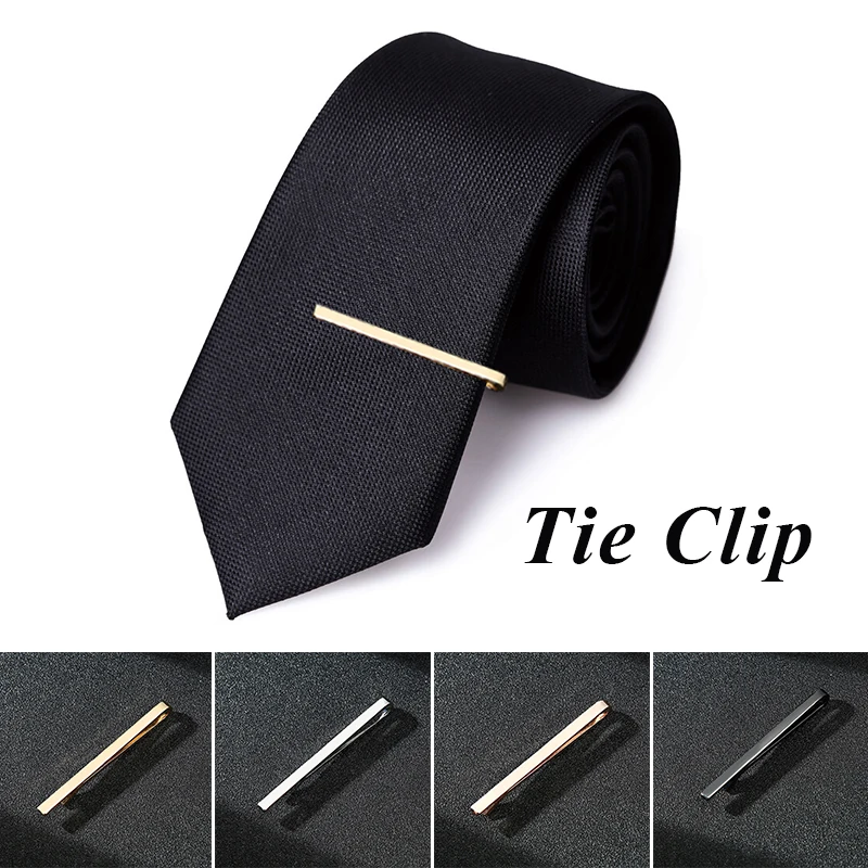New Fashion Men'S Tie Clips Metal Necktie Daily Business Wedding Ceremony Tie Clip Pin Men Fashion Party Jewelry Accessories Gif thumbnail 6