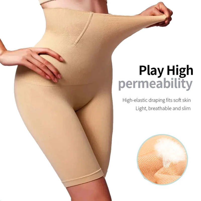 Shapewear for Women High Waist Trainer Panties Slimming Sheath Tummy Control Hip Butt Lifter Shorts Ladies Mid Thigh Body Shaper thumbnail 3
