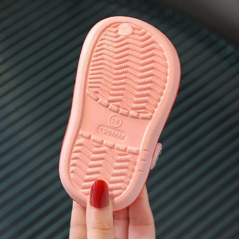 Summer Children Garden Clogs Shoes Boys&Girls Beach Sandal Kids Lightweight Breathable Cute Cartoon Slip Baby Slippers thumbnail 4