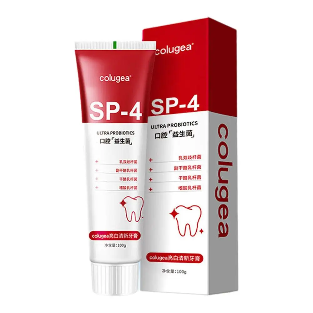 Sip-4 Probiotic Toothpaste Brightening Stain Removing Sp-6 Probiotic Toothpaste Fresh Breath Teeth Whiten Toothpaste 100g/120g thumbnail 5