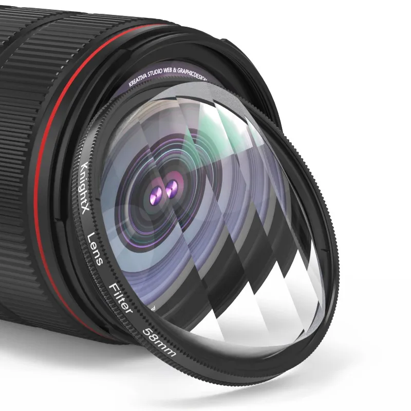 KnightX Prism Filter Digital Filter Lens Kaleidoscope FX Special Effects  UV for SLR DSLR camera lens 49mm 52mm 55mm 58mm 67mm thumbnail 6
