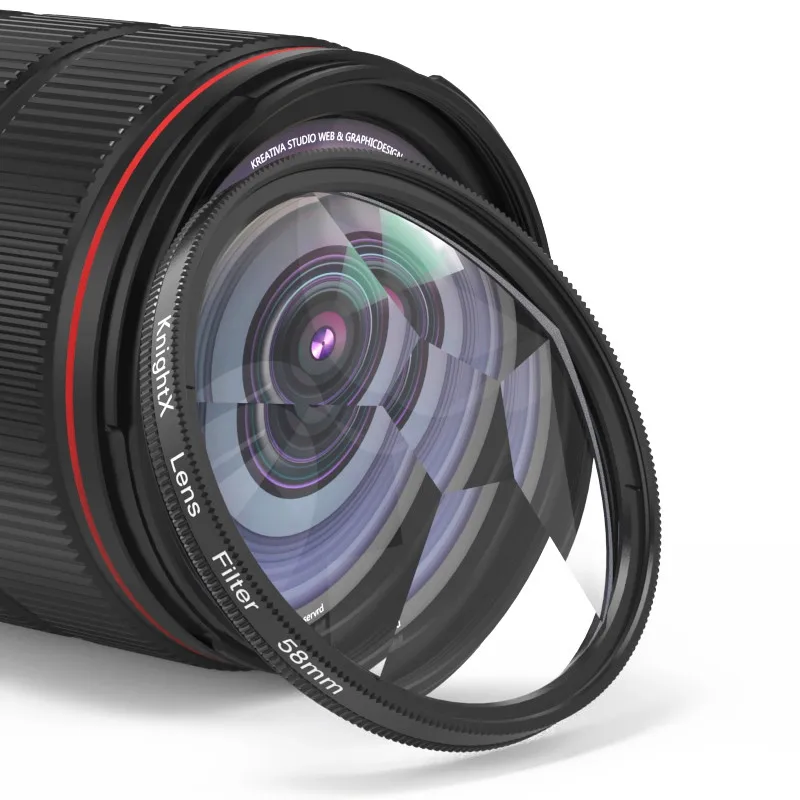KnightX Prism Filter Digital Filter Lens Kaleidoscope FX Special Effects  UV for SLR DSLR camera lens 49mm 52mm 55mm 58mm 67mm thumbnail 4