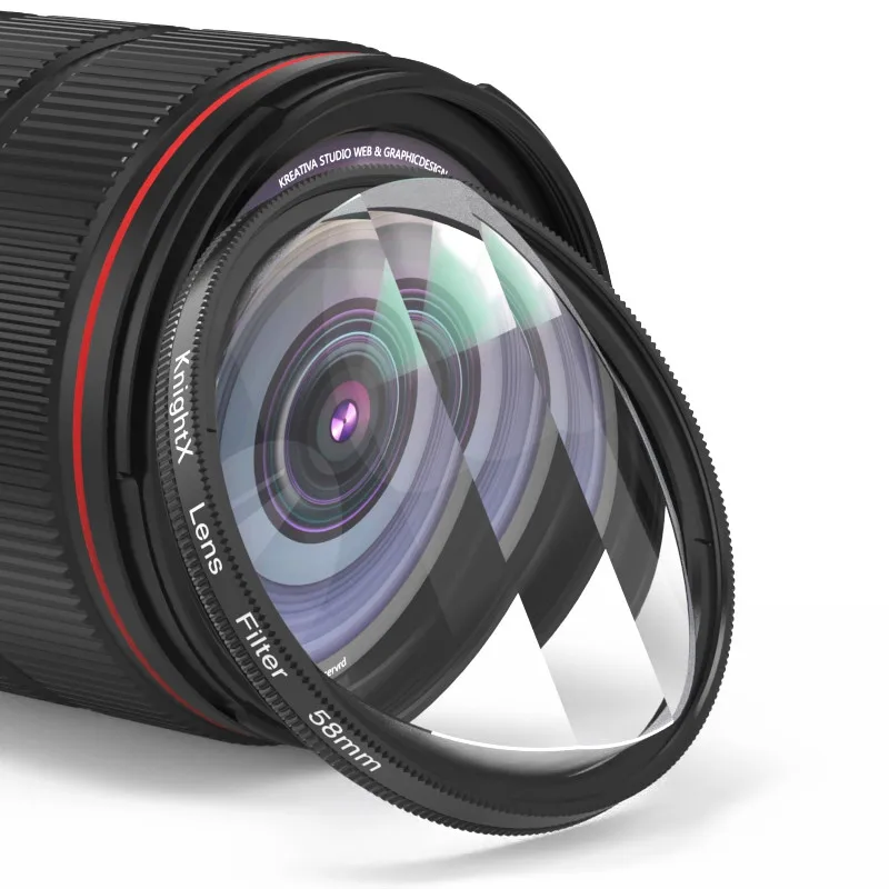 KnightX Prism Filter Digital Filter Lens Kaleidoscope FX Special Effects  UV for SLR DSLR camera lens 49mm 52mm 55mm 58mm 67mm thumbnail 5