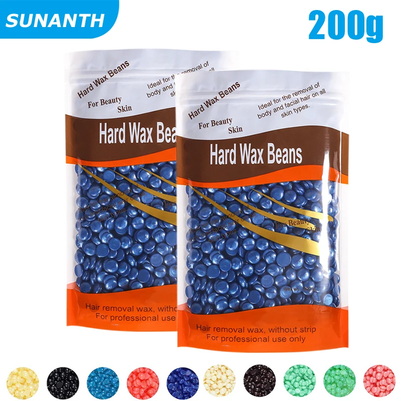 500g Wax Beans For Wax Heater Whole Body Hot Film Depilatory Wax For Wax Heater Kit Waxing Wax Beans For Hair Removal Wax Pot thumbnail 2