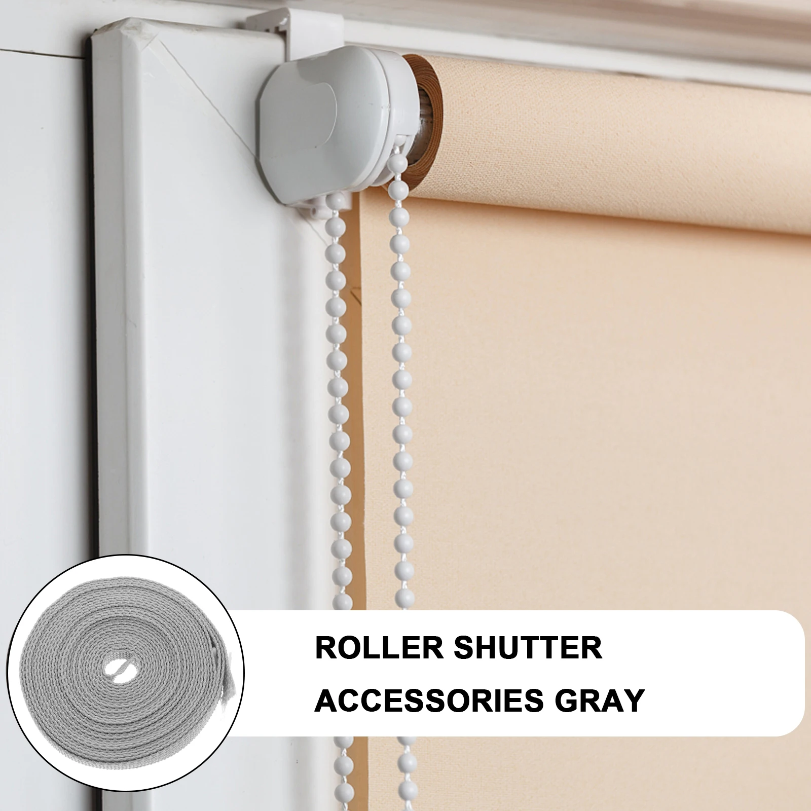 2 Rolls 5M Curtain Strap Blinds Shades Curtains Tie Backs Holdback Straps Window Treatment Replacement Home Decor thumbnail 4