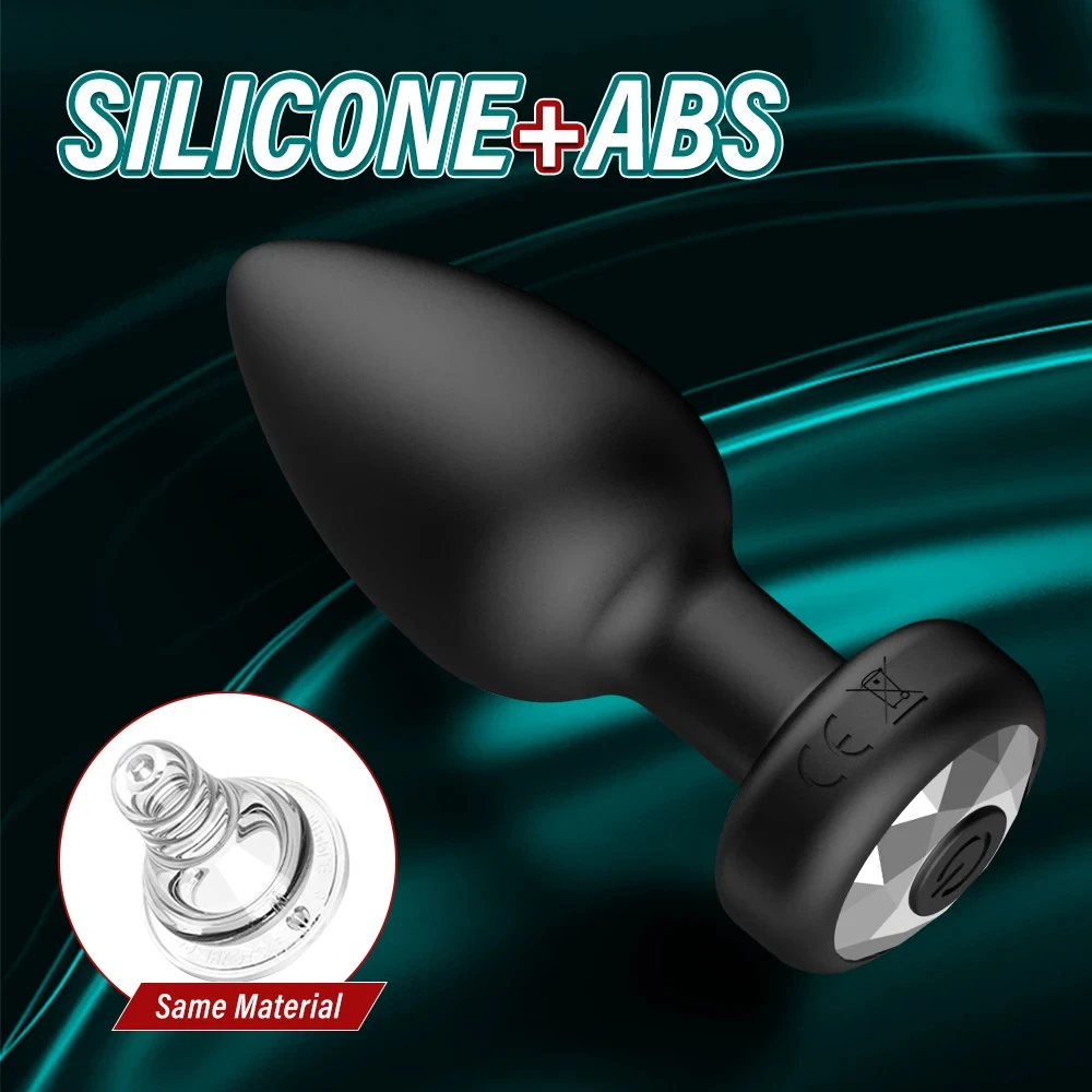 10 Speeds Anal Plug Vibrator Remote Control Butt Plug Men Prostate Massage Female Masturbator Adult Sex Toys for Women Men Gay thumbnail 3