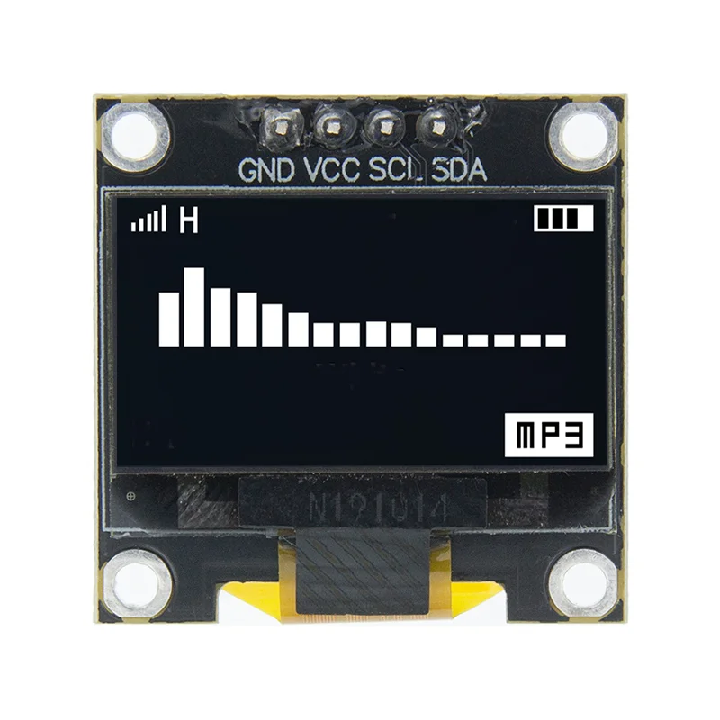 0.96 Inch OLED IIC Serial White OLED Display Module 128X64 I2C SSD1315 12864 LCD Screen Board for Arduino thumbnail 5