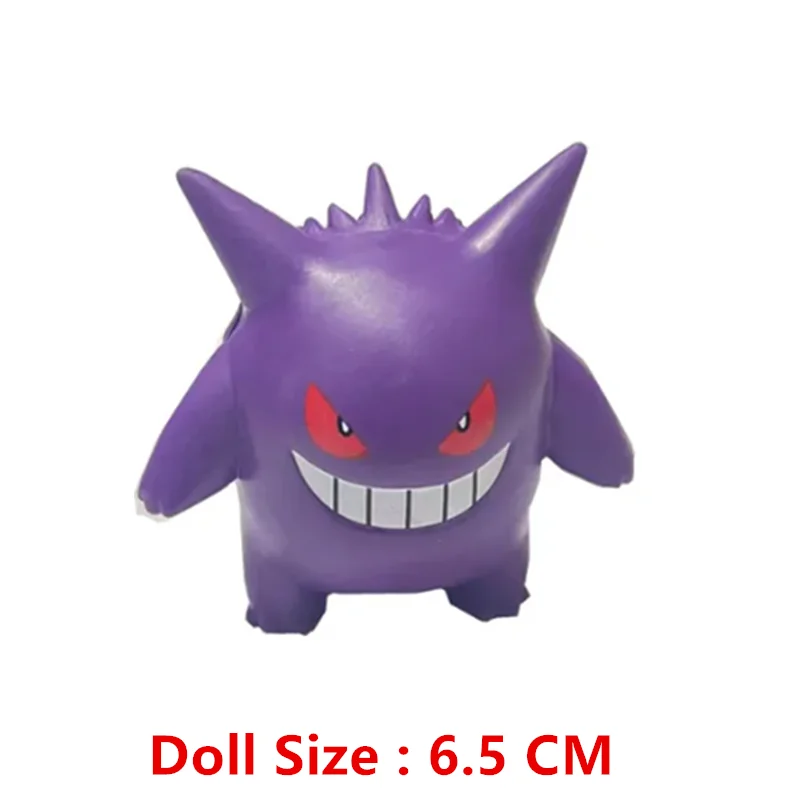 Pokemon Anime Figure Gengar Pikachu Eevee Greninja Mewtwo Pocket Monster Cartoons Figure Model Action Toy Kids Gift Buy in bulk thumbnail 2