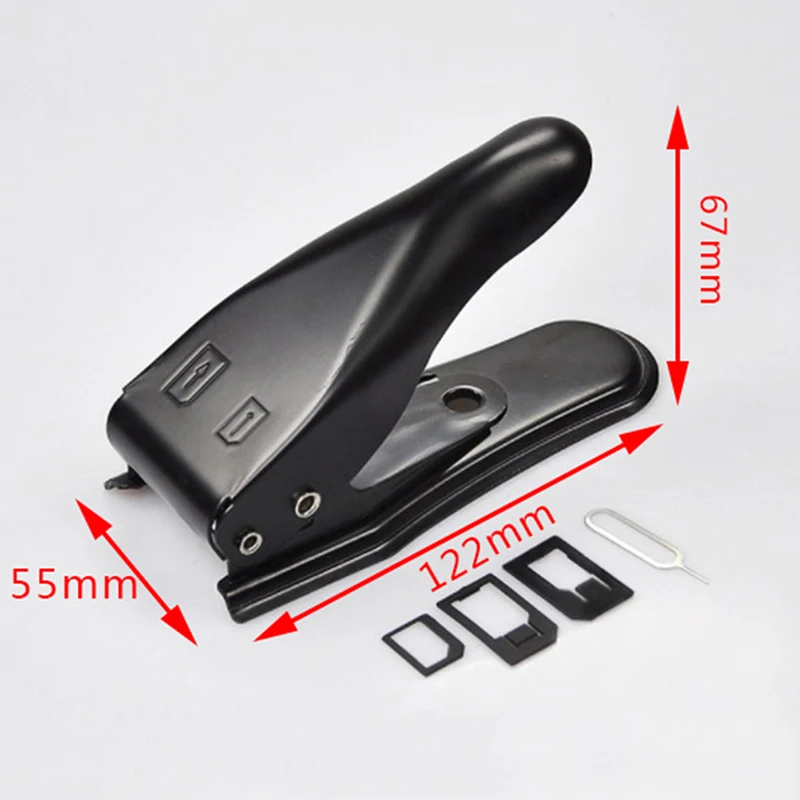 Multi-function Dual 2 in 1 Nano Micro SIM Card Cutter For Smart Phone Accessory thumbnail 6