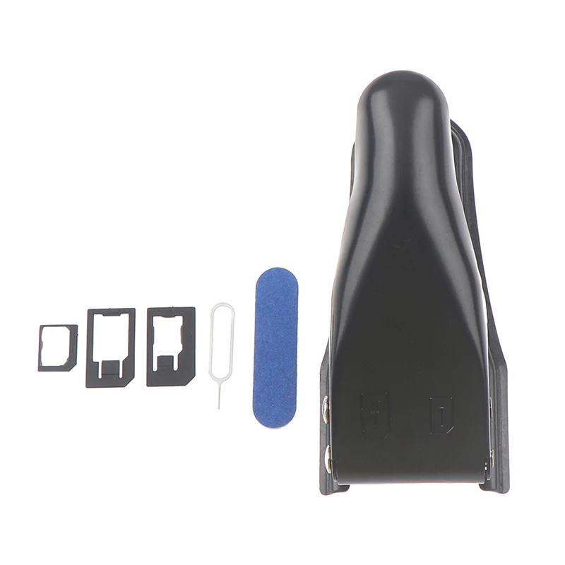 Multi-function Dual 2 in 1 Nano Micro SIM Card Cutter For Smart Phone Accessory thumbnail 2