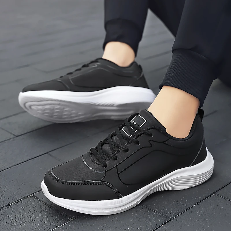 New Lightweight Men Sneakers Winter Men's Running Shoes Non-slip Breathable Male Walking Shoes Warm Lace Up Soft Casual Shoes thumbnail 6