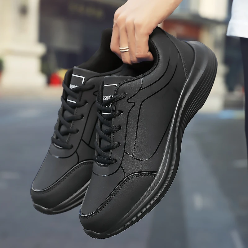 New Lightweight Men Sneakers Winter Men's Running Shoes Non-slip Breathable Male Walking Shoes Warm Lace Up Soft Casual Shoes thumbnail 5