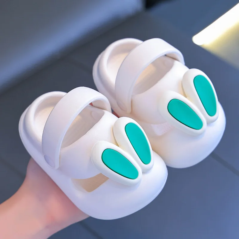 Children EVA Garden Clogs Slippers Baby Cute Cartoon Sandals Summer Boys Girls Mules Light Weight Sandals Non-Slip Kids Slides thumbnail 2