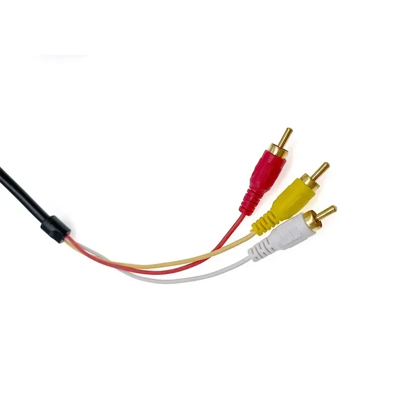HDMI-compatible To 3RCA Cable 1.5M with HDMI-compatible Male To AV Audio Video Wire for TV Only for Player To TV thumbnail 2