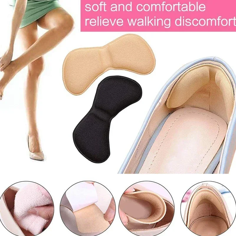 12 Pcs Heel Insoles Patch Pain Relief Anti-wear Cushion Pads Feet Care Heel Protector Adhesive Back Sticker Shoes Insert Insole thumbnail 4