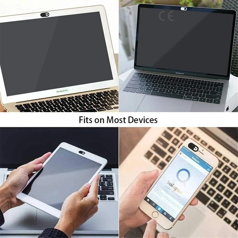 20/10/5/1pcs Sliding Webcam Cover Laptop Camera Cover Slider Phone Antispy For iPad PC Macbook Tablet lenses Privacy Sticker thumbnail 4