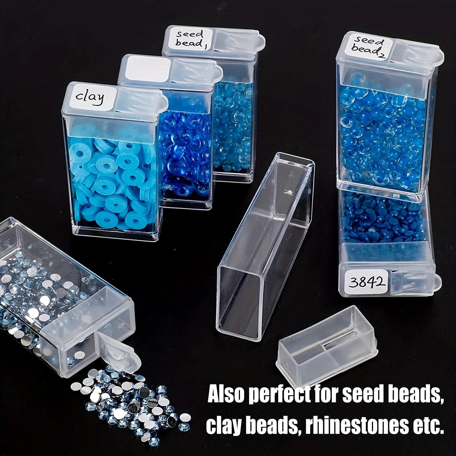 1Pcs124 Grid 5D Diamond Painting Storage Box Diamond Embroidery Tool Accessories Storage Box thumbnail 6