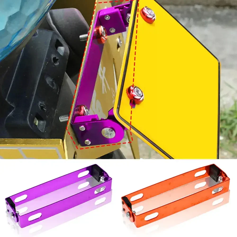 Adjustable Motorcycle Retrofit License Plate Frame License Plate Holder Bracket Motorcycle Accessories 7 Colors Universal thumbnail 4