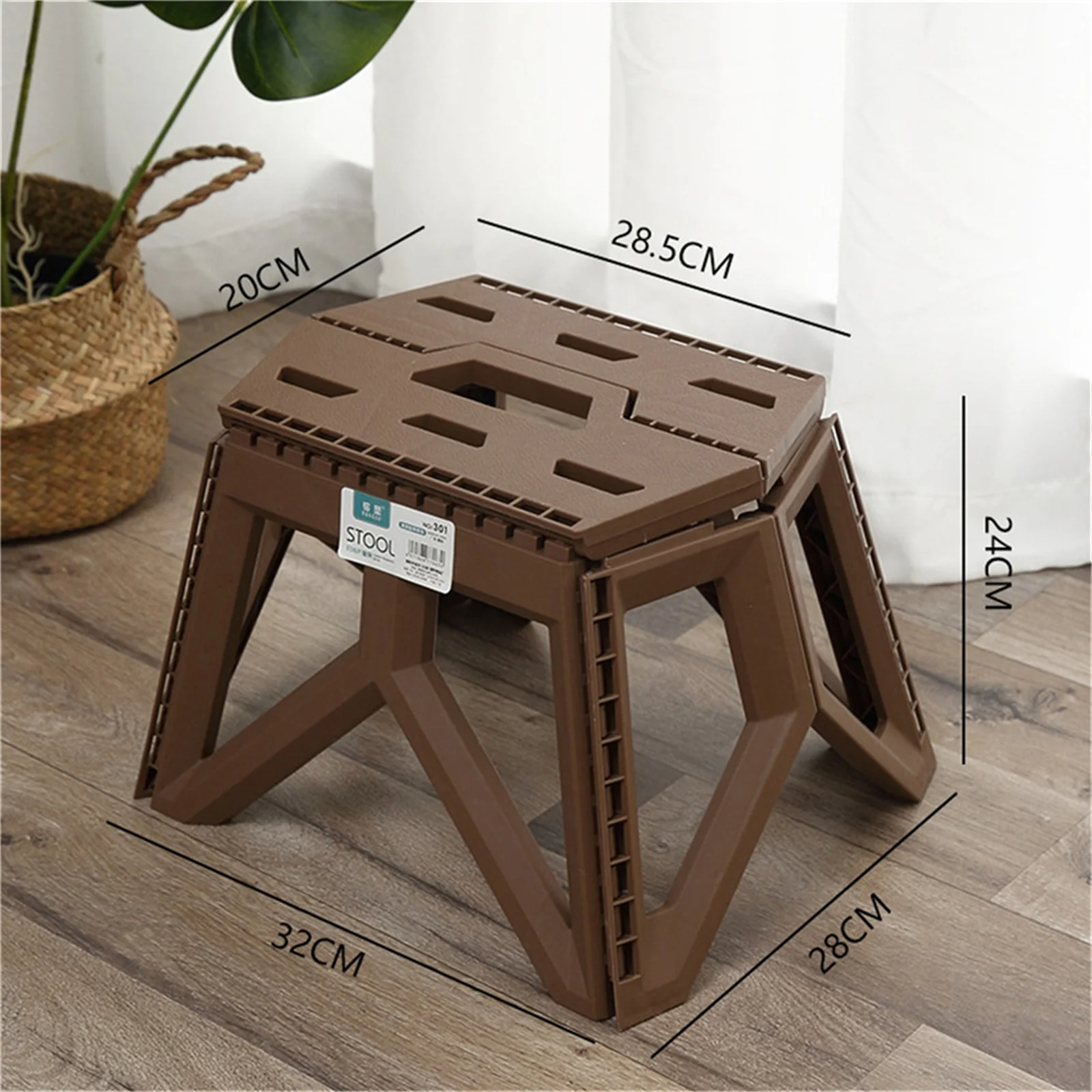 Outdoor Small Stool Portable Folding Stool High Load Bearing Durable Small Chair Fishing Stool Beach Stool Camping Stool thumbnail 2