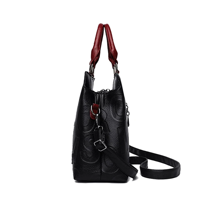 PU Leather Casual Crossbody Bags for Women Ladies Luxury Designer Tote Handbag Female Large Capacity Travel Shoulder Bag Sac thumbnail 3