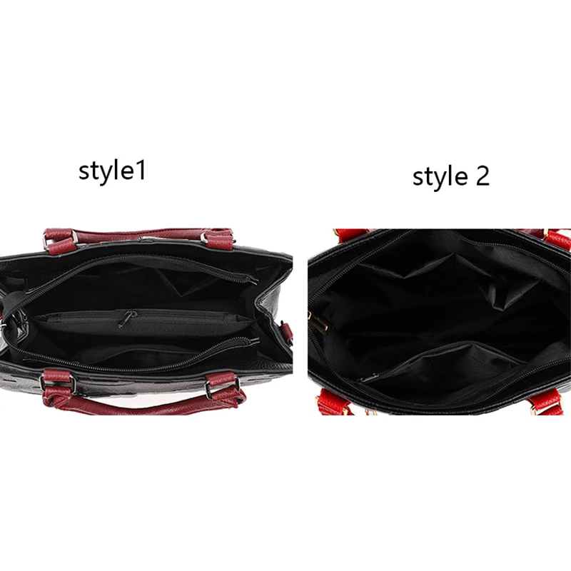 PU Leather Casual Crossbody Bags for Women Ladies Luxury Designer Tote Handbag Female Large Capacity Travel Shoulder Bag Sac thumbnail 4
