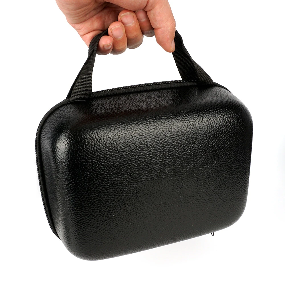 Hirisi S/M/L Spinning Fishing Bag PU Case Cover Fishing Reel Bag Shockproof Waterproof Fishing Tackle Storage Case thumbnail 5