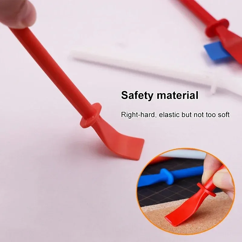 Glue Spreaders,Polypropylene Glue Smear Sticks Applicator, Painting Scrapers For Handmade DIY Art Leather Craft Tool thumbnail 2