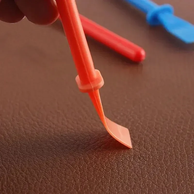 Glue Spreaders,Polypropylene Glue Smear Sticks Applicator, Painting Scrapers For Handmade DIY Art Leather Craft Tool thumbnail 5