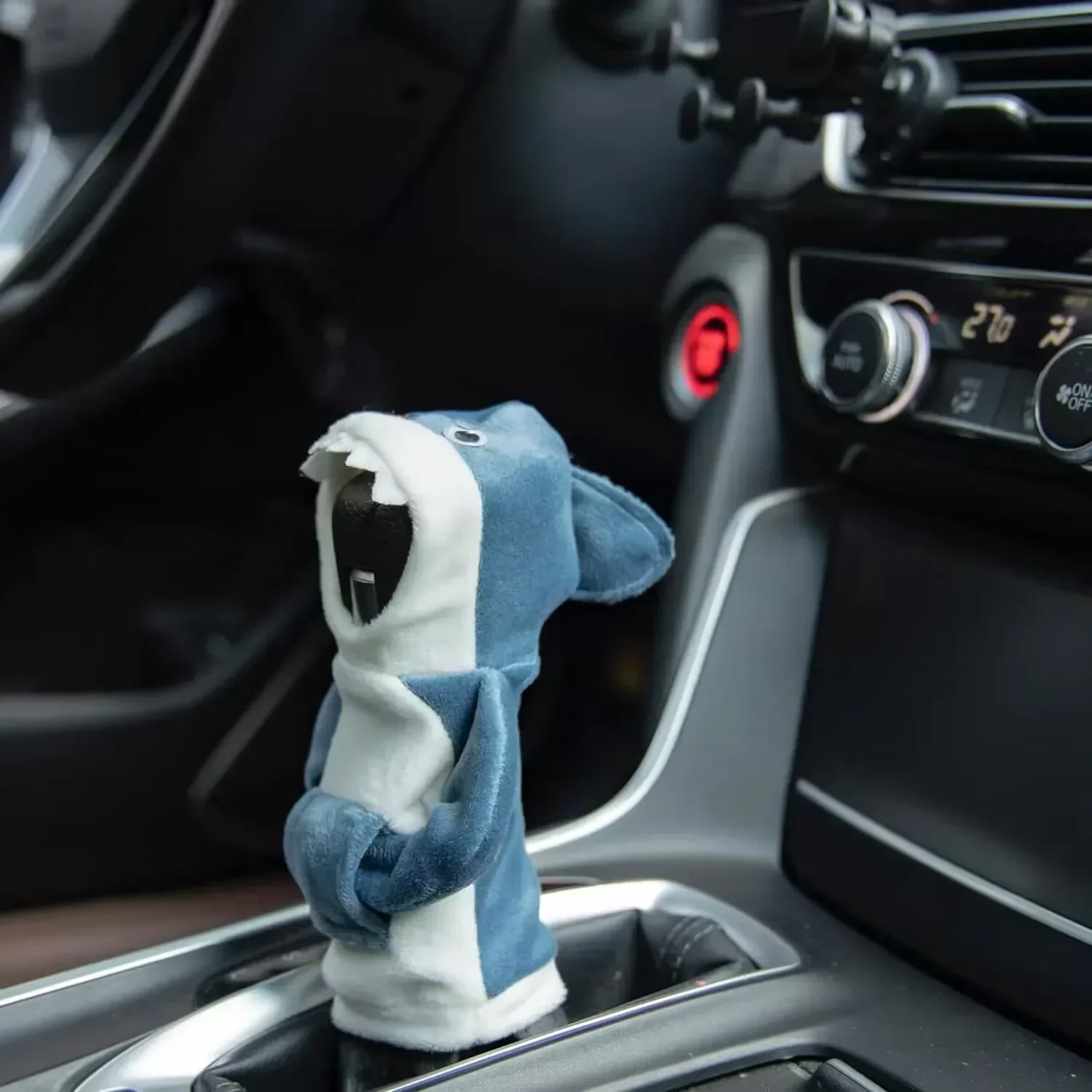 Car Hand Handle Gear Sweatshirt Shark Frog Hoodie Shift Cap Fashion Shift Hoodie Car Shift Knob Cover Car Fashion Accessories thumbnail 5