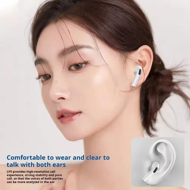 Wireless Earbuds TWS Bluetooth Headphones Deep Bass Stereo Sound Ear Buds Wireless Waterproof in-Ear Earphones with Mic, thumbnail 4