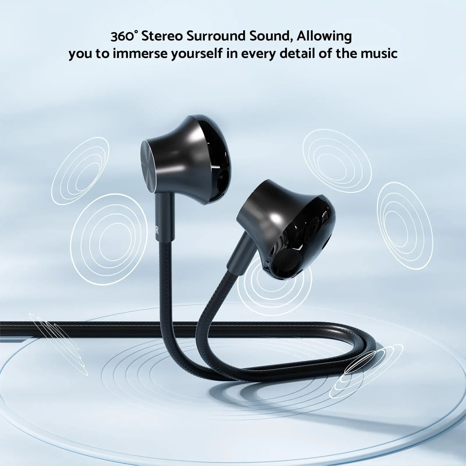 For Samsung Headphones HiFi Bass Stereo Volume Control With Mic USB Type C 3.5mm Wired Eadphone For Galaxy S25 S24 S23 S22 Ultra thumbnail 4