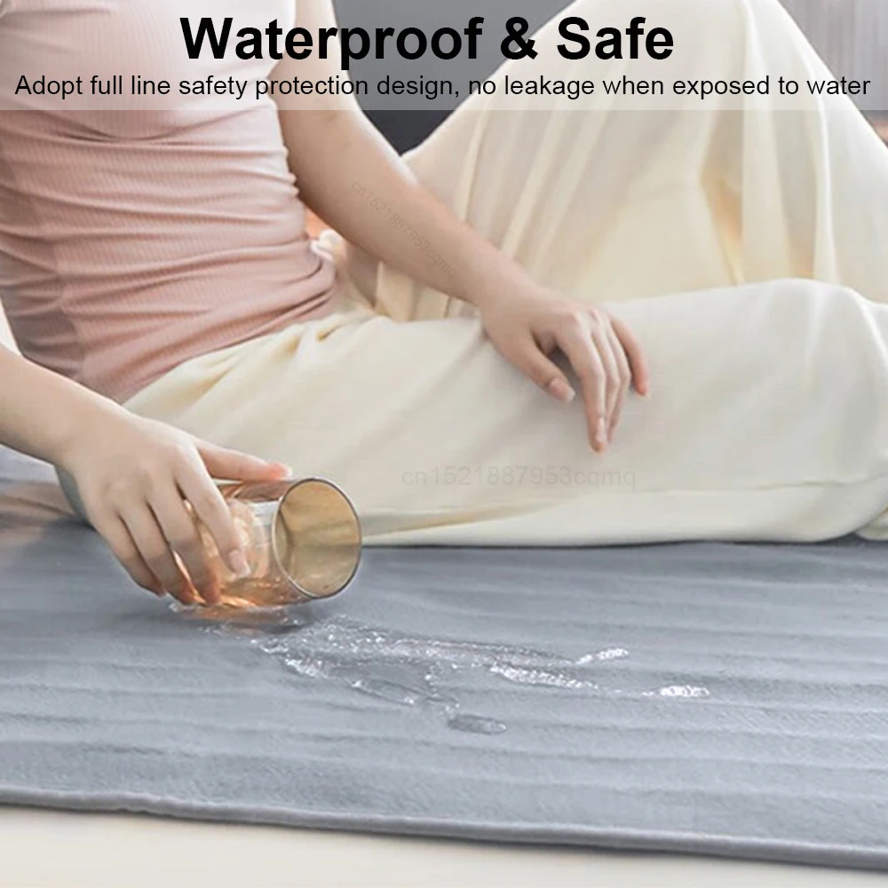 Electric Blanket 220V Thicker Automatic Thermostat Electric Heating Blanket Body Warmer Thermal Mattress for Room Blanket heated thumbnail 6