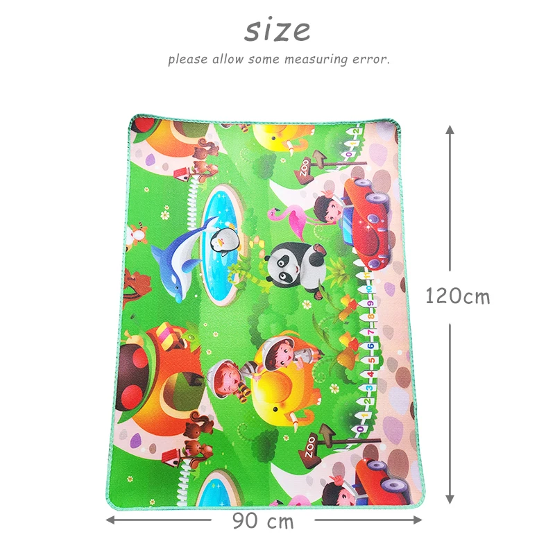 120*90cm Baby Play Mat EPE Activity Gym Kids Crawling Mats Carpet Baby Game Carpet for Children Rug Floor Newborns Eva Foam Toys thumbnail 5