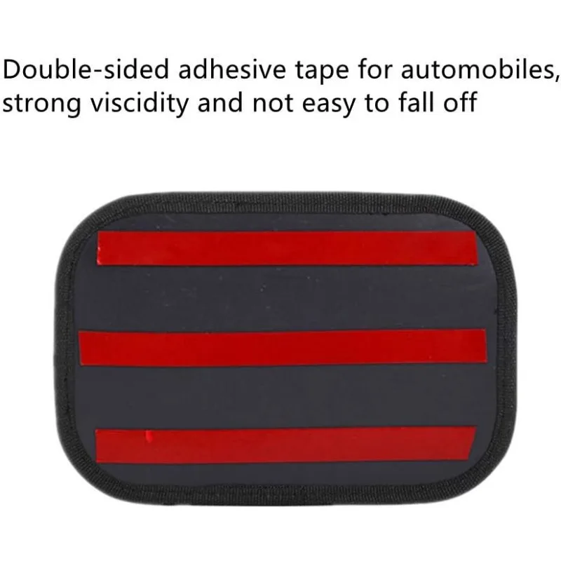 Car Seat Net Pocket Holder, Universal Self Sticky Storage Pocket for Phone Purse Card Key Car Seat Back Side Door Organizer thumbnail 4