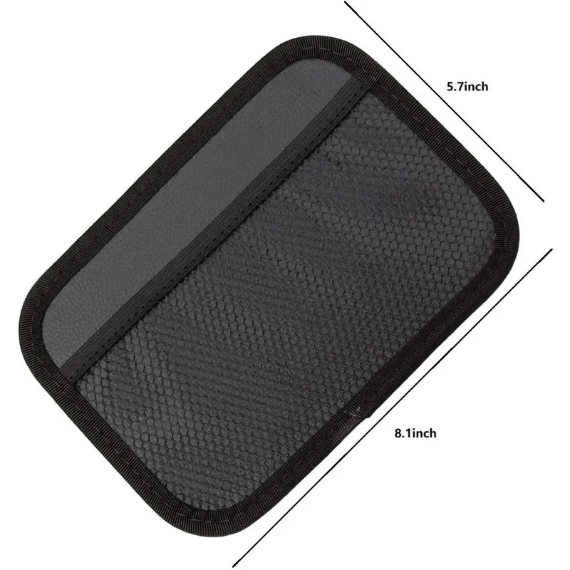 Car Seat Net Pocket Holder, Universal Self Sticky Storage Pocket for Phone Purse Card Key Car Seat Back Side Door Organizer thumbnail 5