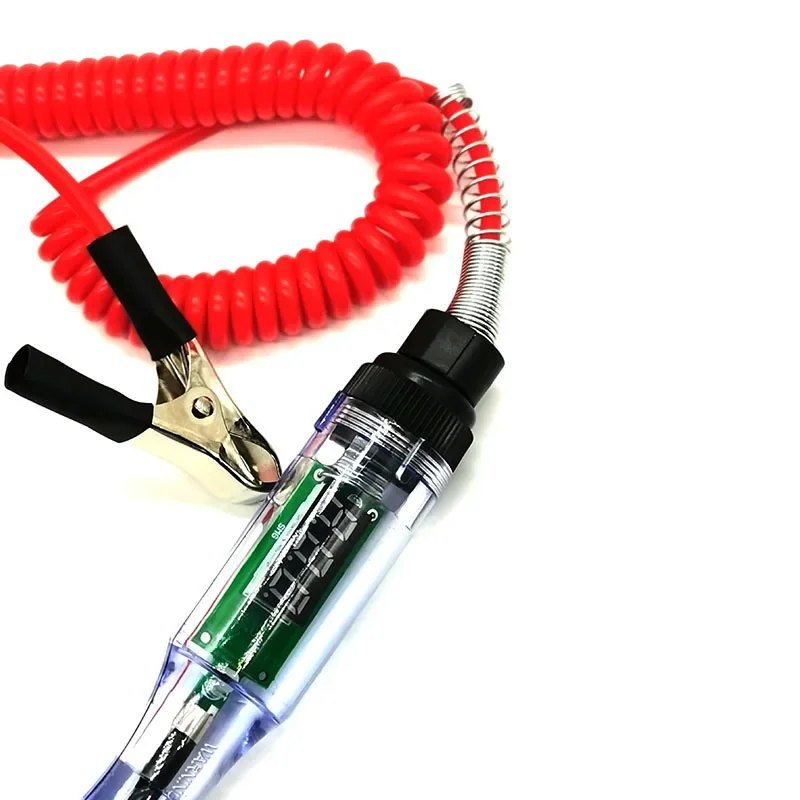 6V 12V 24V Car Truck Voltage Circuit Tester Auto Car Diagnostic Probe Test Pen Light Bulb Electric Measuring Pen Repair Tools thumbnail 4