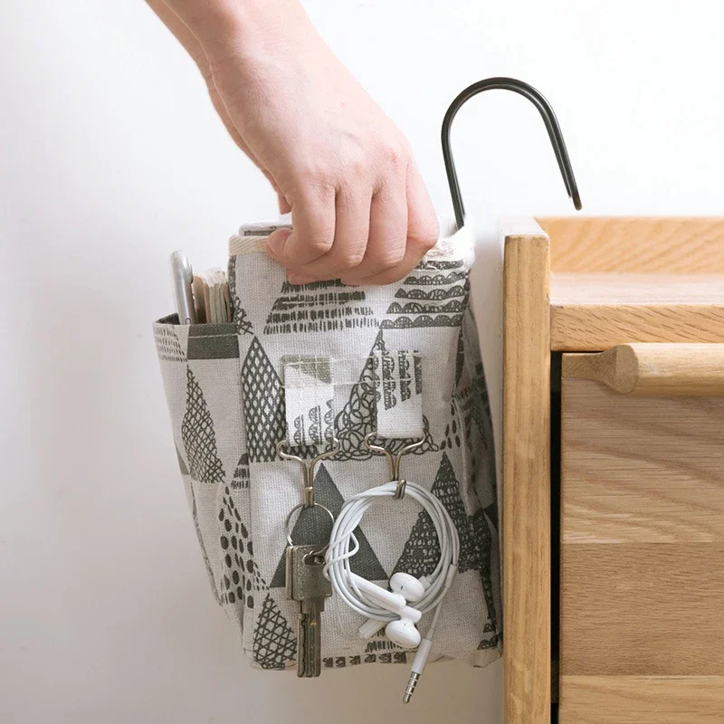 Portable Baby Care Essentials Hanging Organizers Crib Storage Cradle Baby Crib Organizer Diaper Bag Baby Bed Accessories thumbnail 6