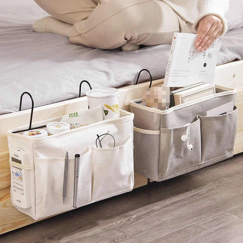 Portable Baby Care Essentials Hanging Organizers Crib Storage Cradle Baby Crib Organizer Diaper Bag Baby Bed Accessories thumbnail 2