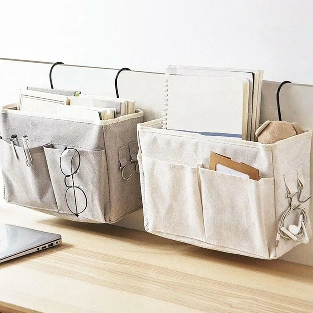 Portable Baby Care Essentials Hanging Organizers Crib Storage Cradle Baby Crib Organizer Diaper Bag Baby Bed Accessories thumbnail 3
