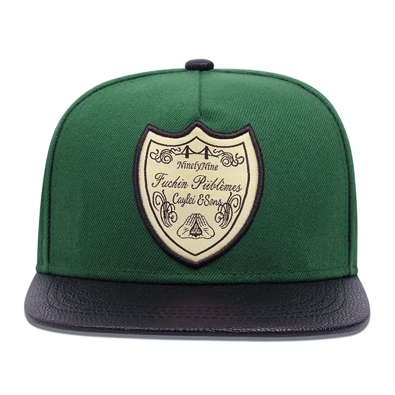 Fashion Cowboy Baseball Cap Hip Hop Baseball Cap Shield Embroidery Hat Tide Men Street Dance Caps Cotton Snapback Hats thumbnail 5