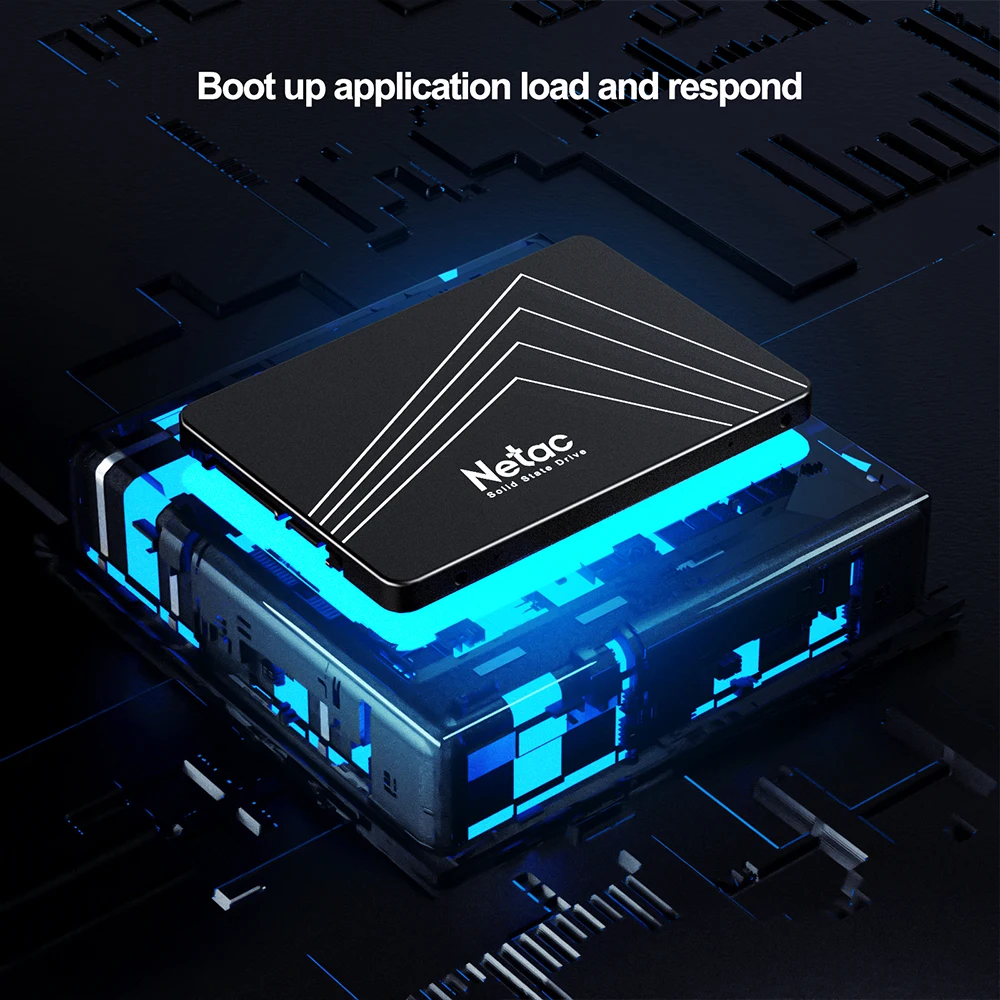 Netac 2.5'' SATA SSD 128gb 256gb 512gb 1tb 2tb 4tb Hard Drive Internal SATA3 Solid State Drive for PC thumbnail 3