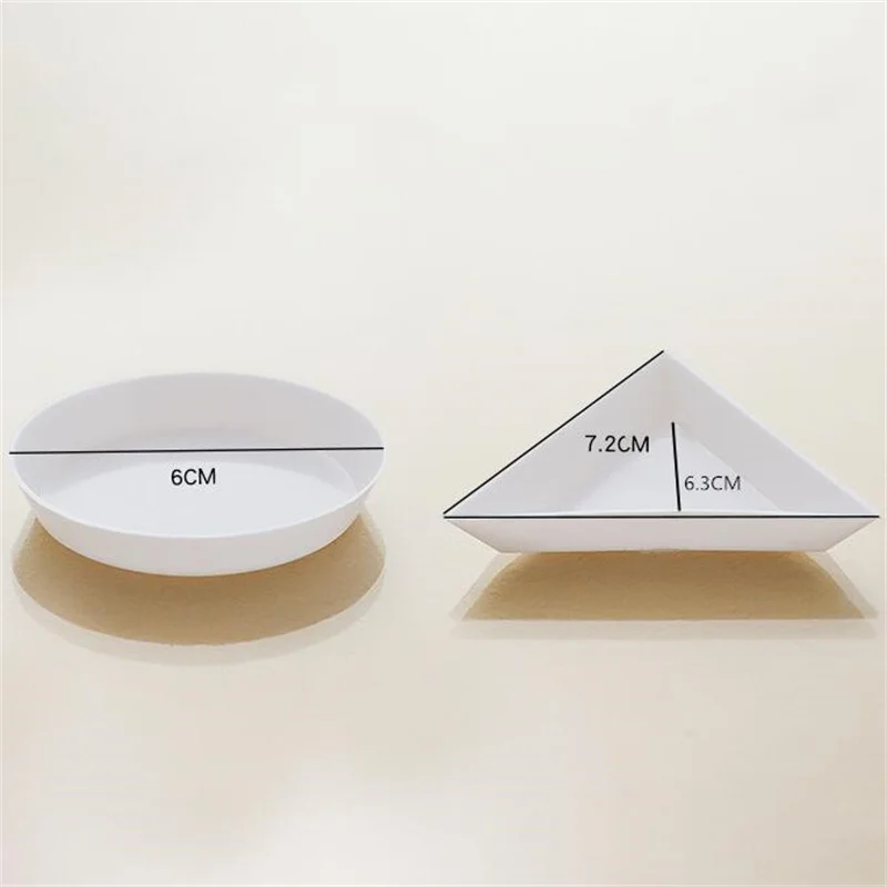 1/10Pcs Triangular Tray Boxes Tweezers for Rhinestone Diamond Stotrage Handmade Supplies Jewelry Display Organizer Accessories thumbnail 5