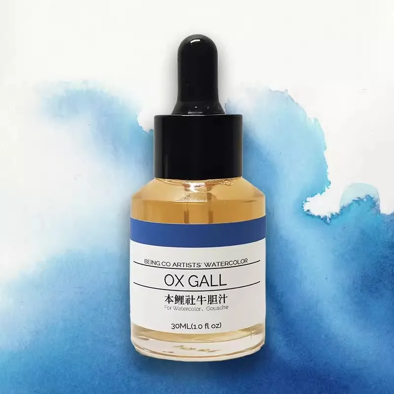 Ox Gall Gum Arabic 15/25ML Watercolor Medium For Painting Art Supplies thumbnail 2