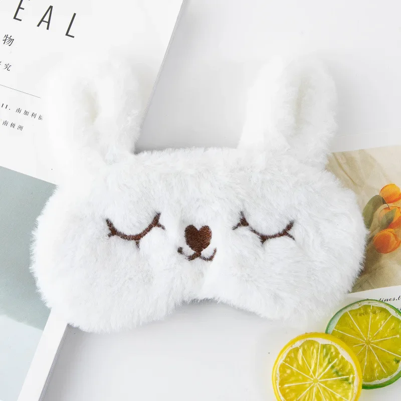 1Pc Cotton Cartoon Face Sleep Eye Mask Cute Funny Eye Cover Sleeping Mask Travel Rest Eye Band Kids Beauty Health Blindfold thumbnail 6