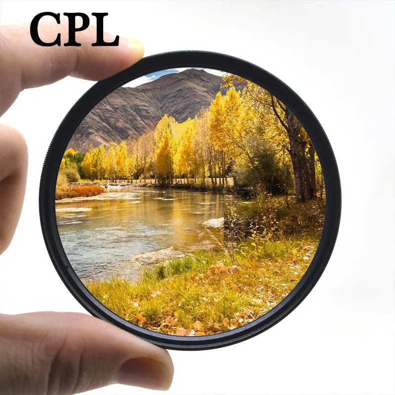 KnightX CPL Filter Circular Polarizing 49mm 52mm 55mm 58mm 67mm 72mm 77mm for Nikon Canon Sony Fujifim Olympus Camera Lens