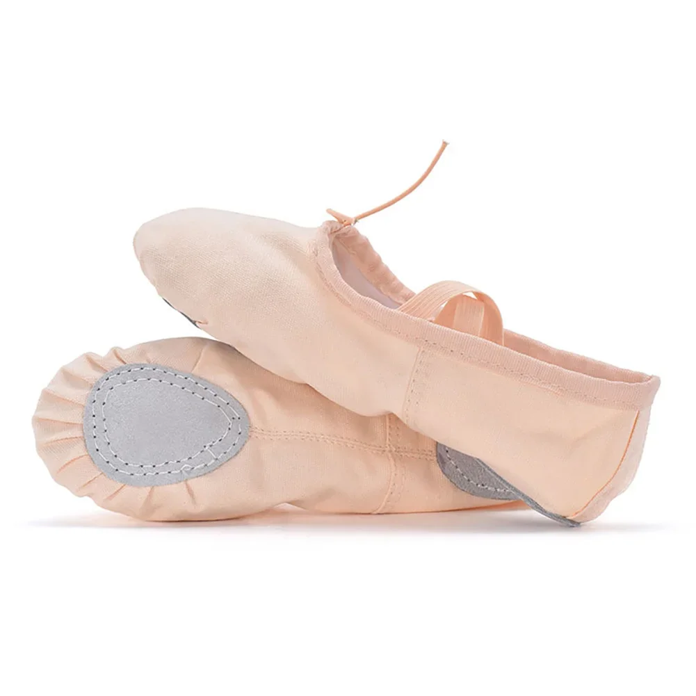 1Pair Girls Ballet Shoes Canvas Soft Sole Ballerina Ballet Dance Slippers Children Practise Ballerina Shoes Woman Dance Shoes thumbnail 4