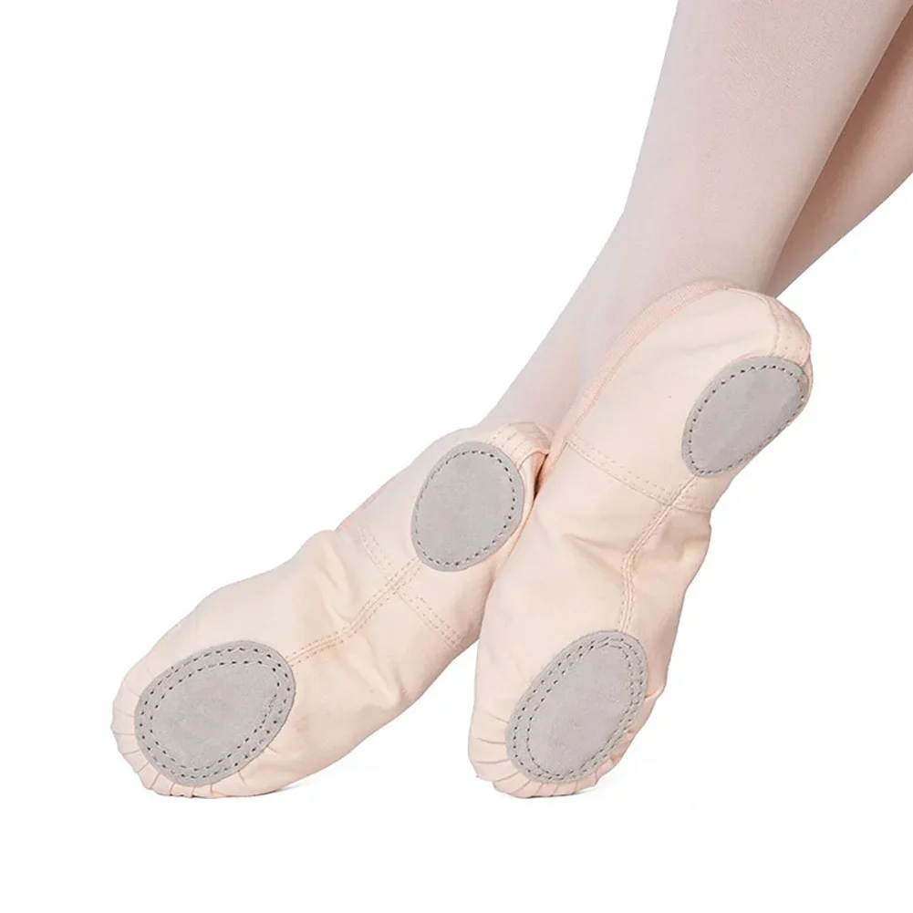 1Pair Girls Ballet Shoes Canvas Soft Sole Ballerina Ballet Dance Slippers Children Practise Ballerina Shoes Woman Dance Shoes thumbnail 5