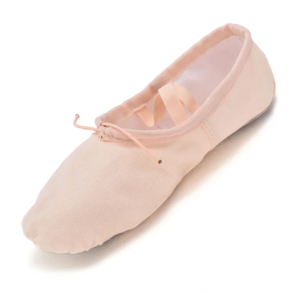 1Pair Girls Ballet Shoes Canvas Soft Sole Ballerina Ballet Dance Slippers Children Practise Ballerina Shoes Woman Dance Shoes thumbnail 3