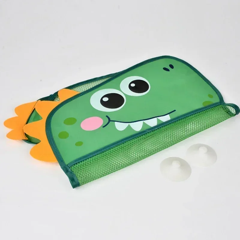 Baby Shower Toy Cute Duck Frog Net Toy Storage Bag Strong Suction Cup Baby Shower Game Bag Bathroom Organizer Water Toy thumbnail 5